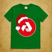 Akash Crypto Christmas Hat, Akash, Funny Crypto Santa Hat, Akash Logo T-Shirt thumb 5