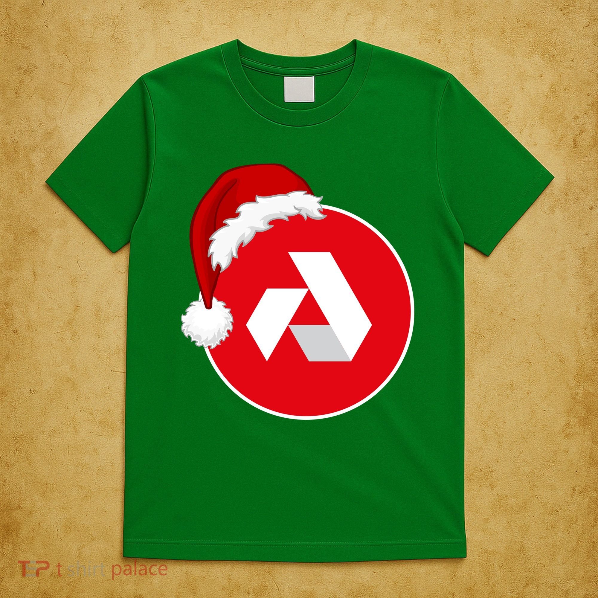 Akash Crypto Christmas Hat, Akash, Funny Crypto Santa Hat, Akash Logo T-Shirt