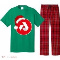 Akash Crypto Christmas Hat, Akash, Funny Crypto Santa Hat, Akash Logo Pajama Set thumb 0