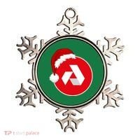 Akash Crypto Christmas Hat, Akash, Funny Crypto Santa Hat, Akash Logo Ornament thumb 0