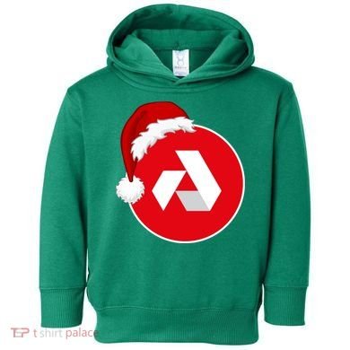 Akash Crypto Christmas Hat, Akash, Funny Crypto Santa Hat, Akash Logo Toddler Hoodie