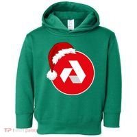 Akash Crypto Christmas Hat, Akash, Funny Crypto Santa Hat, Akash Logo Toddler Hoodie thumb 0