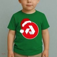 Akash Crypto Christmas Hat, Akash, Funny Crypto Santa Hat, Akash Logo Toddler T-Shirt thumb 2