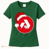 Akash Crypto Christmas Hat, Akash, Funny Crypto Santa Hat, Akash Logo Women's T-Shirt thumb 0