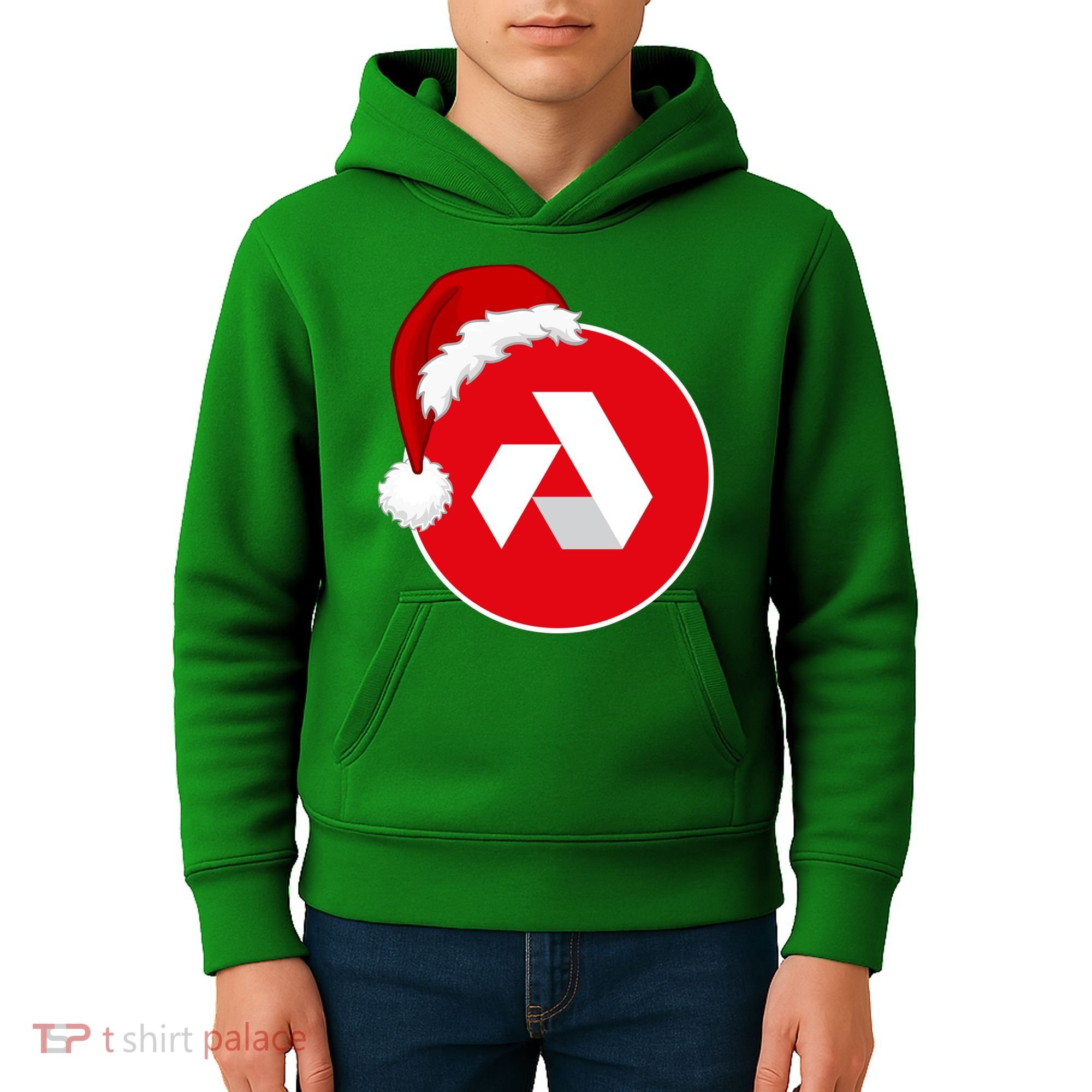 Akash Crypto Christmas Hat, Akash, Funny Crypto Santa Hat, Akash Logo Kids Hoodie