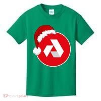 Akash Crypto Christmas Hat, Akash, Funny Crypto Santa Hat, Akash Logo Kids T-Shirt thumb 0