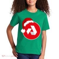 Akash Crypto Christmas Hat, Akash, Funny Crypto Santa Hat, Akash Logo Kids T-Shirt thumb 2