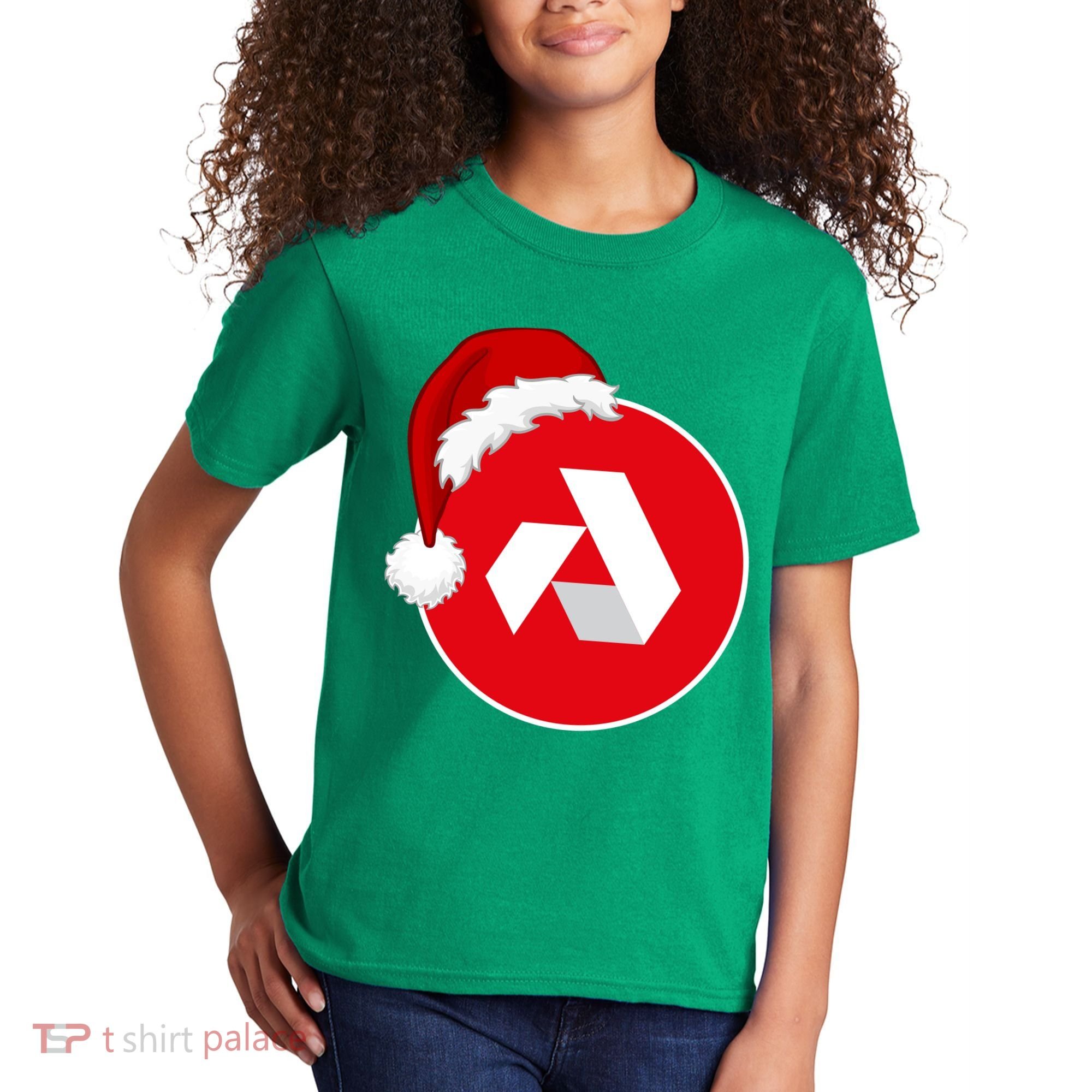 Akash Crypto Christmas Hat, Akash, Funny Crypto Santa Hat, Akash Logo Kids T-Shirt