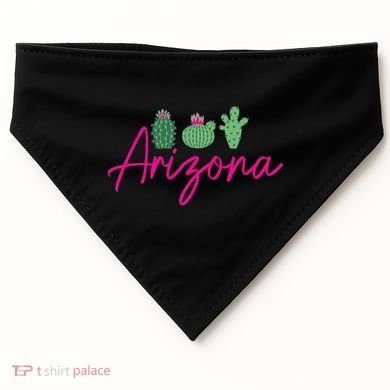 Arizona Cactus Cute AZ Pride USA-Made Doggie Bandana