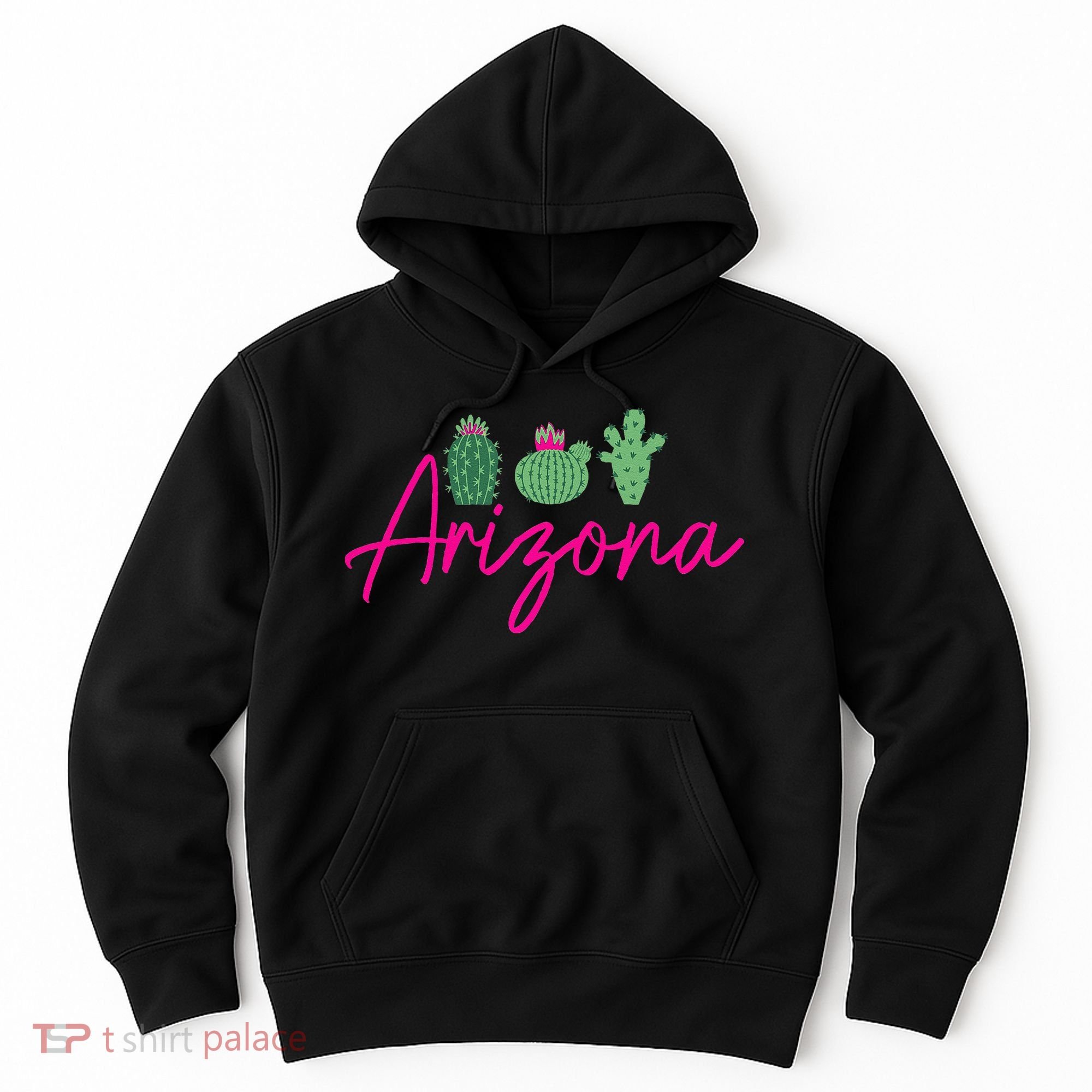 Arizona Cactus Cute AZ Pride Hoodie