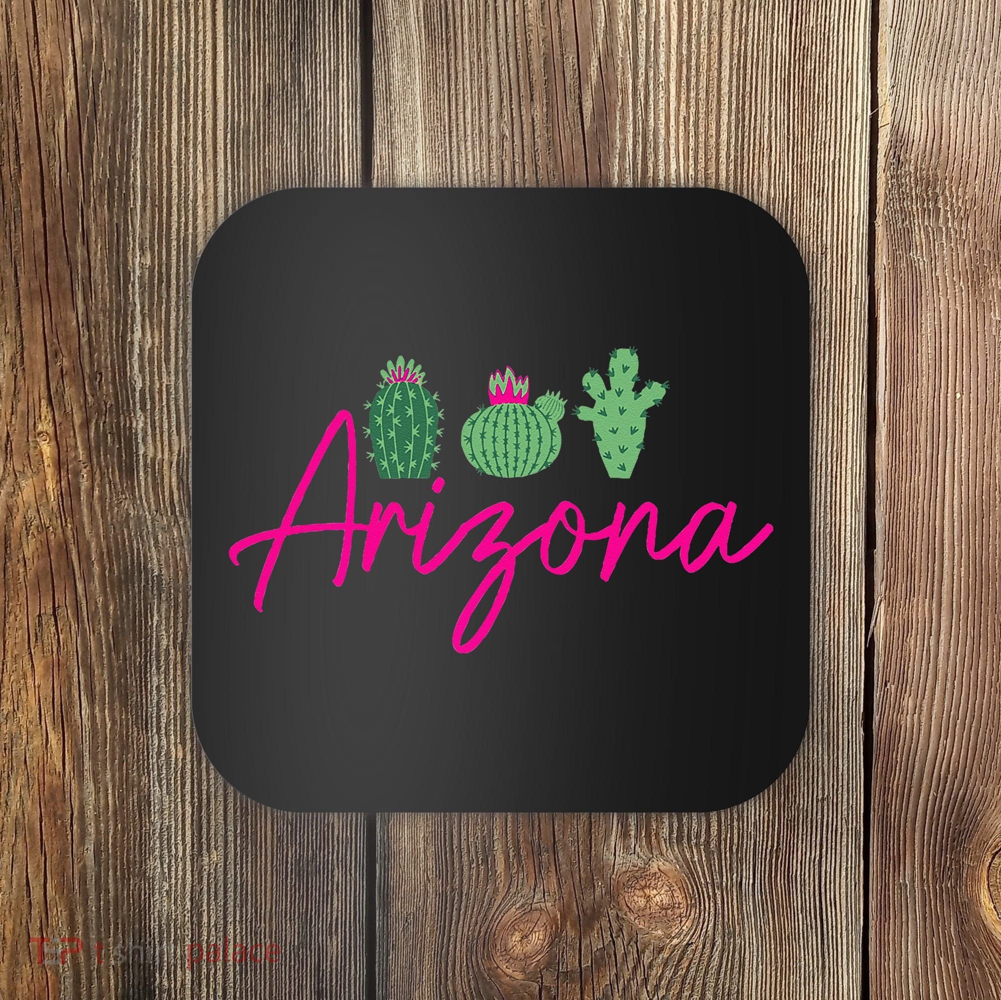 Arizona Cactus Cute AZ Pride Coaster
