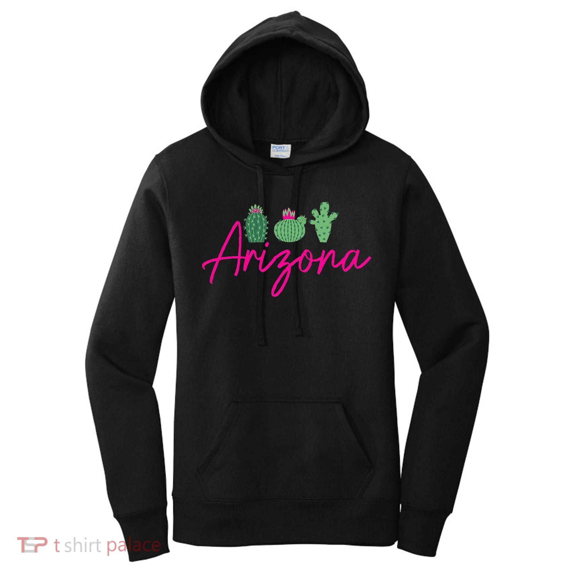 Arizona Cactus Cute AZ Pride Women's Hoodie
