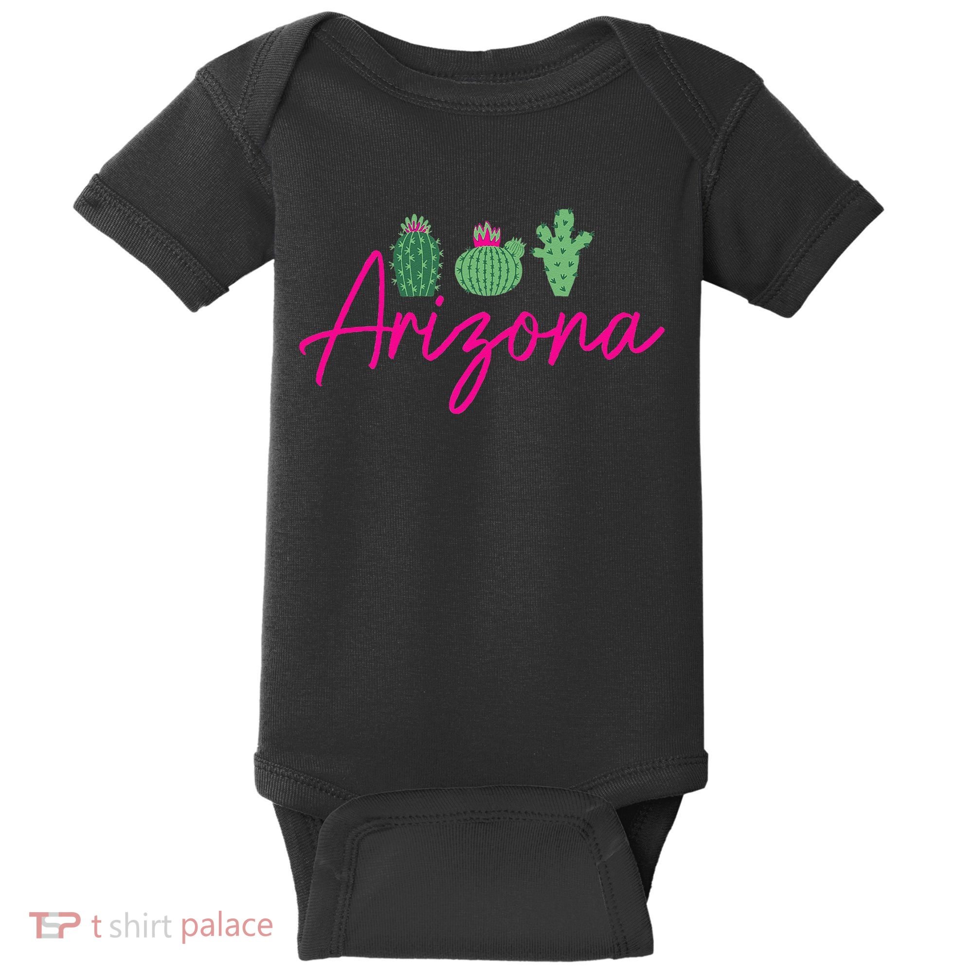 Arizona Cactus Cute AZ Pride Baby Bodysuit