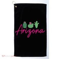 Arizona Cactus Cute AZ Pride Golf Towel thumb 0