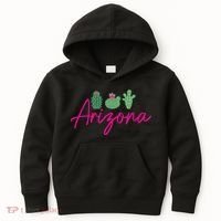 Arizona Cactus Cute AZ Pride Kids Hoodie thumb 0