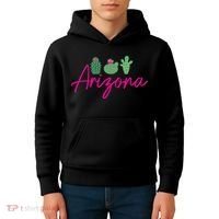 Arizona Cactus Cute AZ Pride Kids Hoodie thumb 4