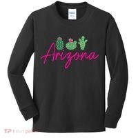 Arizona Cactus Cute AZ Pride Kids Long Sleeve Shirt thumb 0
