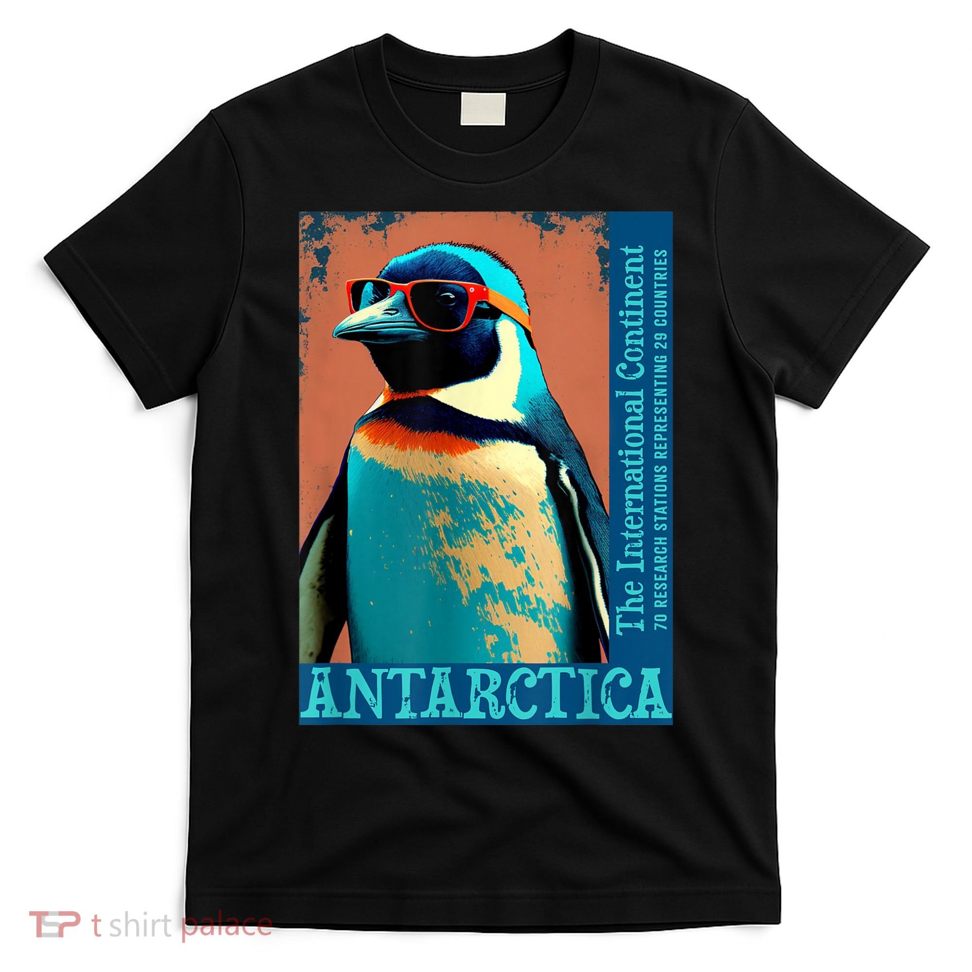 Antarctica Cute Cool Penguin Antarctic Research Souvenir T-Shirt