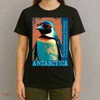 Antarctica Cute Cool Penguin Antarctic Research Souvenir T-Shirt thumb 4