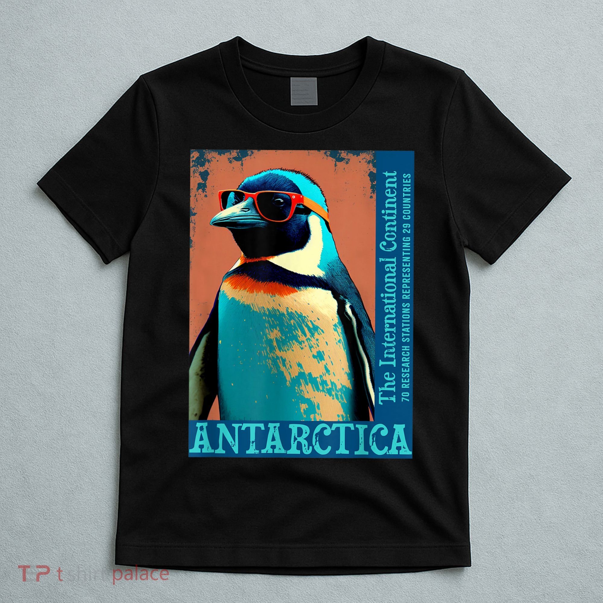 Antarctica Cute Cool Penguin Antarctic Research Souvenir T-Shirt