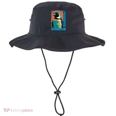 Antarctica Cute Cool Penguin Antarctic Research Souvenir Bucket Hat