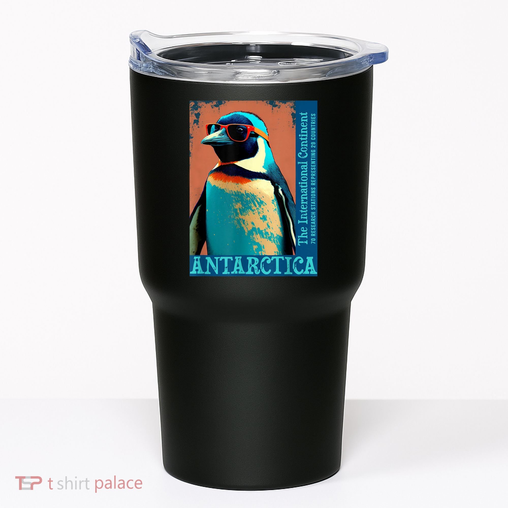 Antarctica Cute Cool Penguin Antarctic Research Souvenir Tumbler