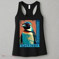 Antarctica Cute Cool Penguin Antarctic Research Souvenir Women's Tank Top thumb 3