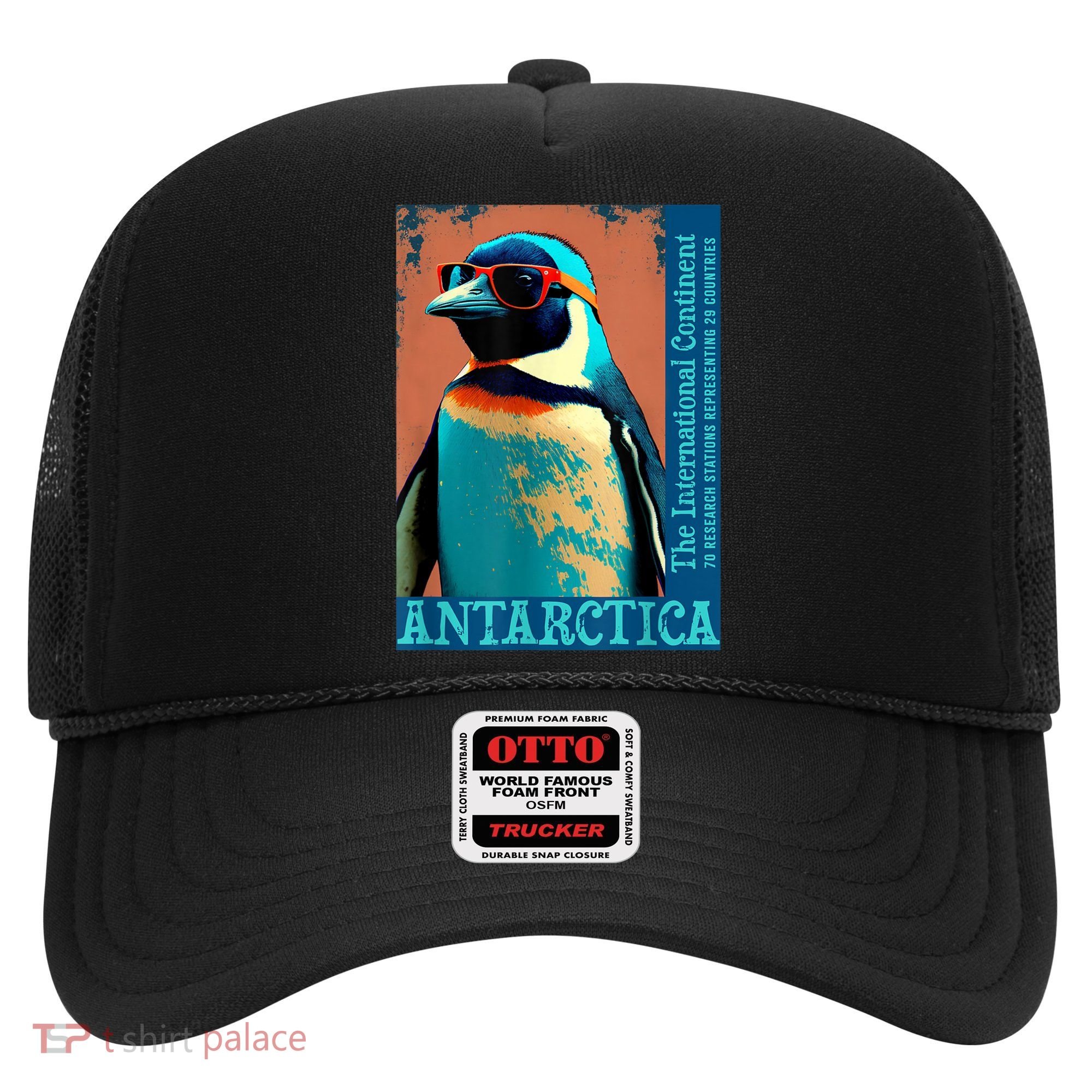 Antarctica Cute Cool Penguin Antarctic Research Souvenir Hat