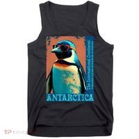 Antarctica Cute Cool Penguin Antarctic Research Souvenir Tank Top thumb 0