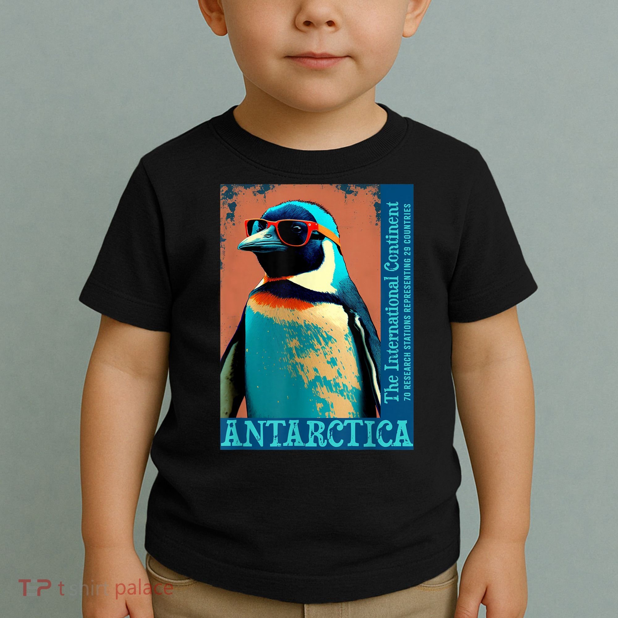Antarctica Cute Cool Penguin Antarctic Research Souvenir Toddler T-Shirt