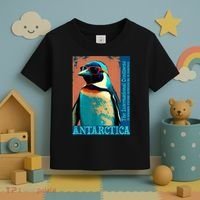 Antarctica Cute Cool Penguin Antarctic Research Souvenir Toddler T-Shirt thumb 3
