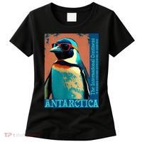 Antarctica Cute Cool Penguin Antarctic Research Souvenir Women's T-Shirt thumb 0
