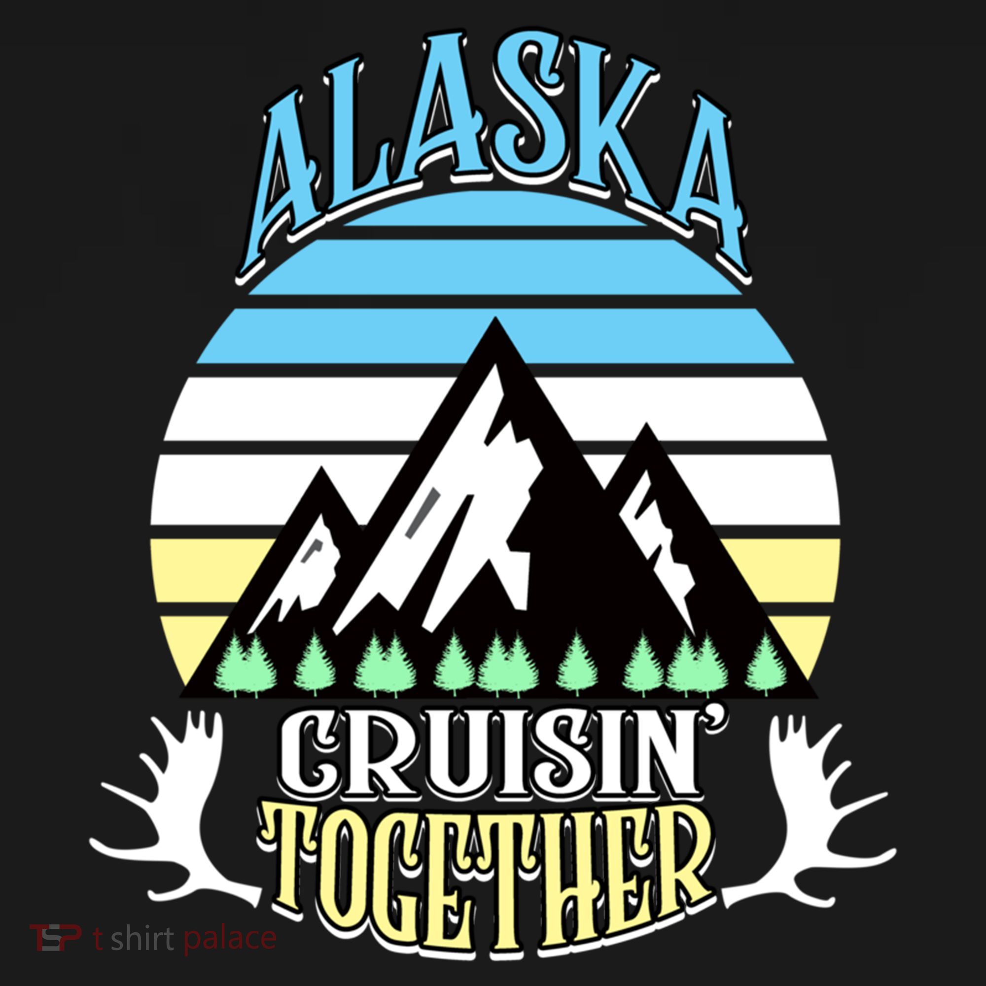 Alaska Cruise Cruisin' Together Family Or Friends Group Cute Gift Women's Hoodie