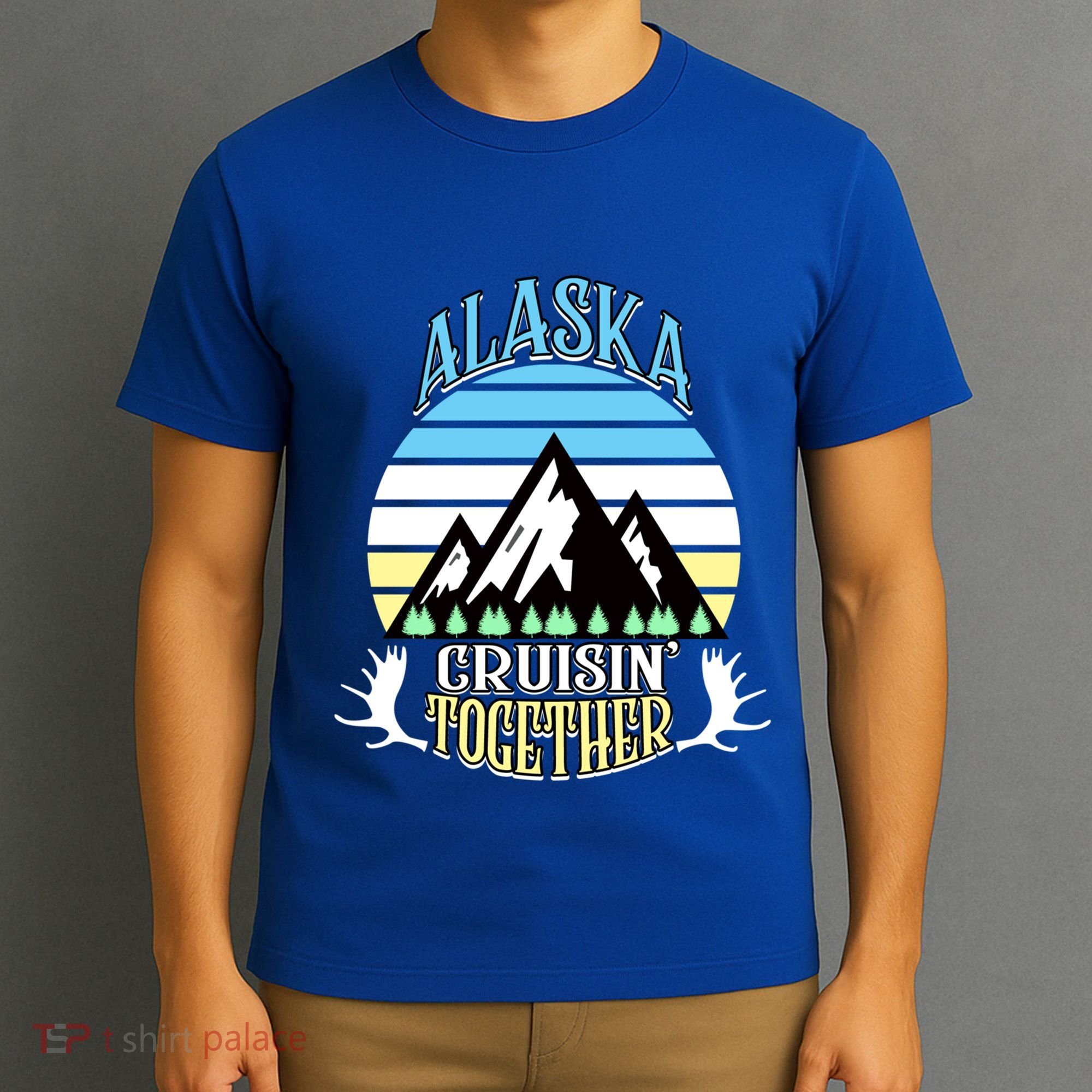 Alaska Cruise Cruisin' Together Family Or Friends Group Cute Gift T-Shirt