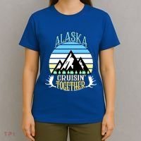 Alaska Cruise Cruisin' Together Family Or Friends Group Cute Gift T-Shirt thumb 4