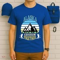 Alaska Cruise Cruisin' Together Family Or Friends Group Cute Gift T-Shirt thumb 6