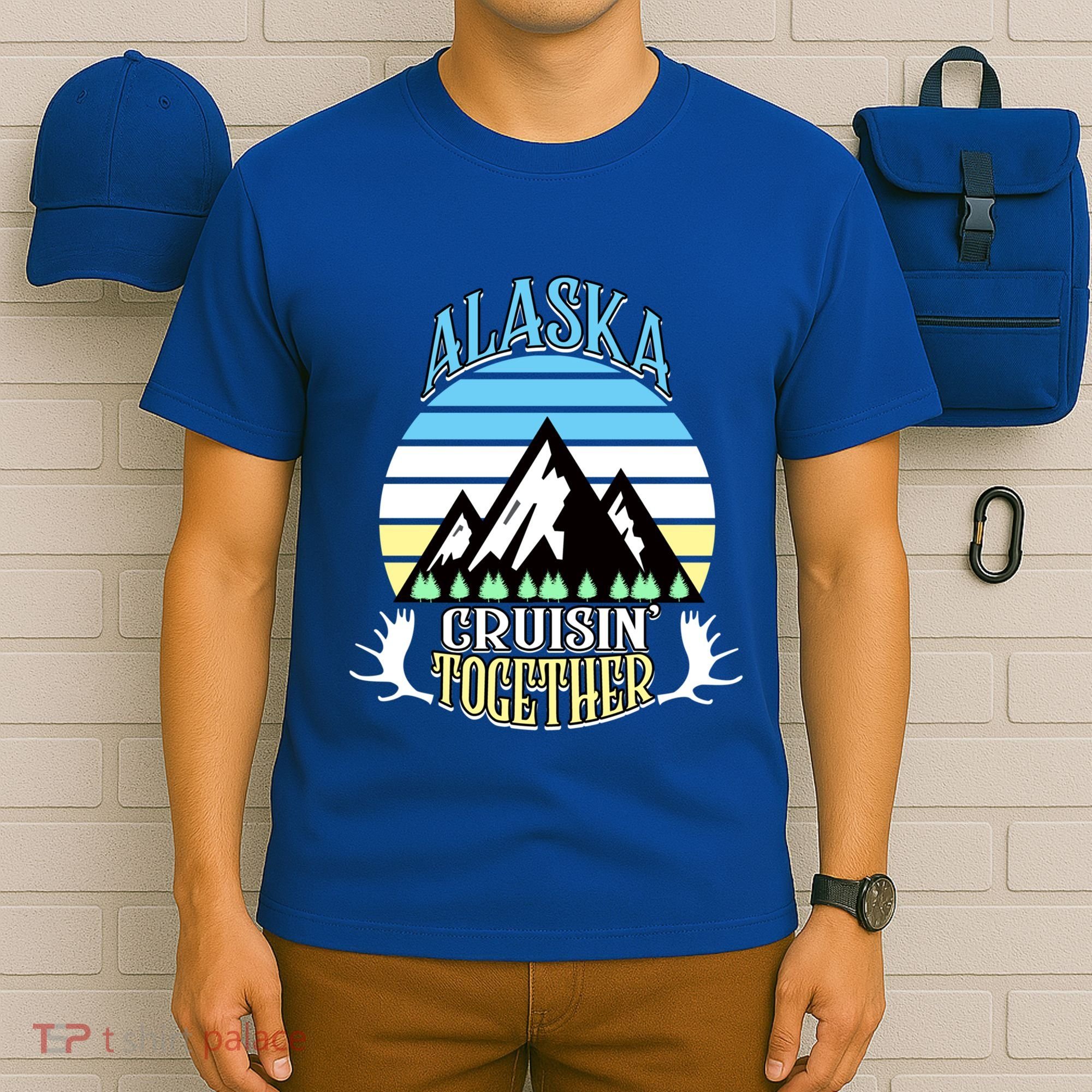 Alaska Cruise Cruisin' Together Family Or Friends Group Cute Gift T-Shirt