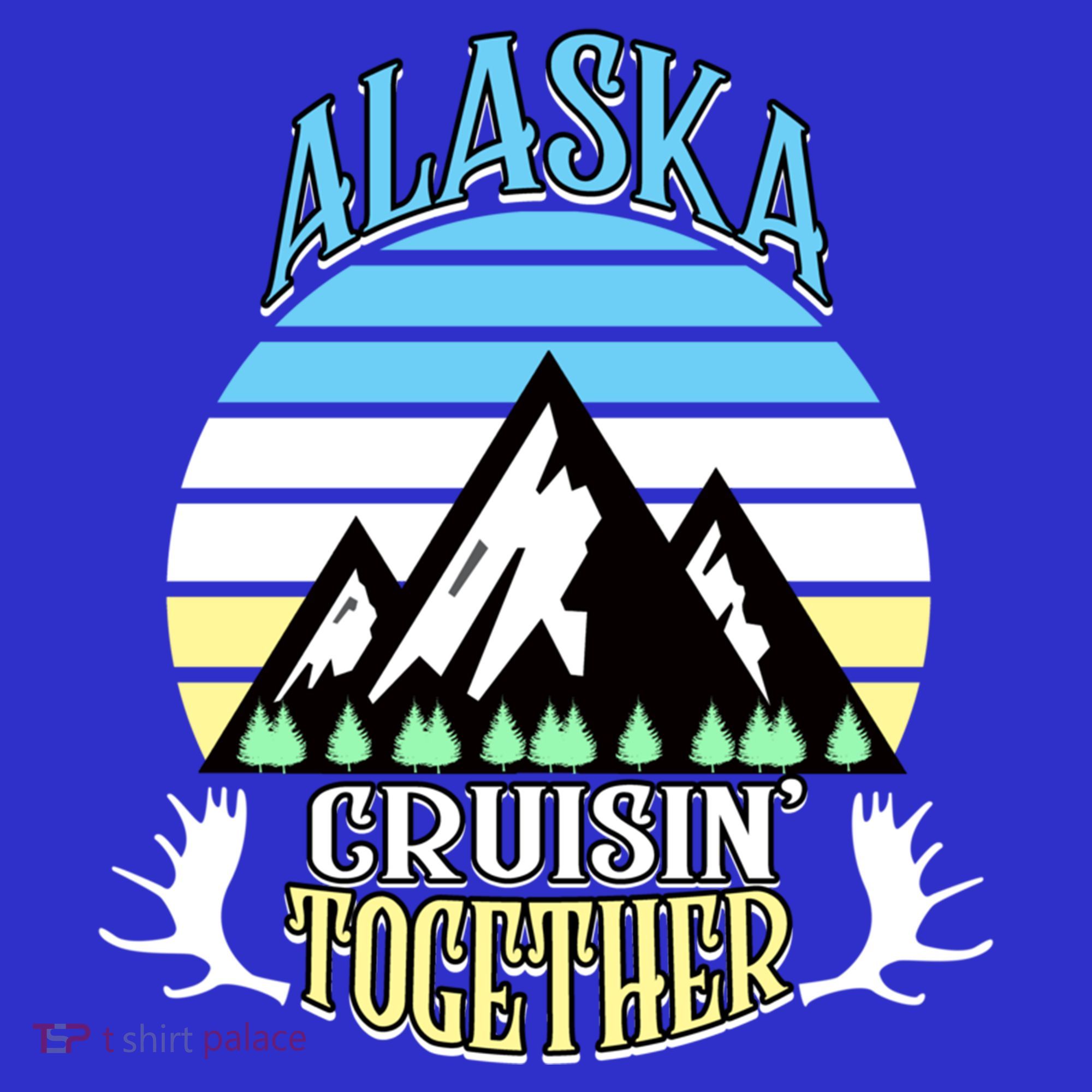 Alaska Cruise Cruisin' Together Family Or Friends Group Cute Gift Women's Tank Top