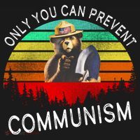 Anti Communism Capitalism Antisocialist Bear Ornament thumb 1