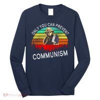 Anti Communism Capitalism Antisocialist Bear Long Sleeve Shirt thumb 0