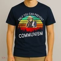 Anti Communism Capitalism Antisocialist Bear T-Shirt thumb 3