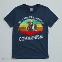 Anti Communism Capitalism Antisocialist Bear T-Shirt thumb 5