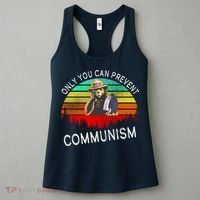 Anti Communism Capitalism Antisocialist Bear Women's Tank Top thumb 3