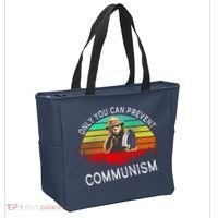 Anti Communism Capitalism Antisocialist Bear Tote Bag thumb 2