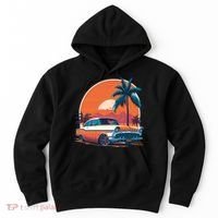 A Classic Car Parked In Front Hoodie thumb 0
