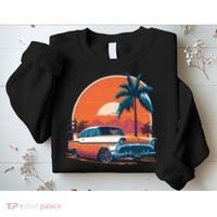 A Classic Car Parked In Front Sweatshirt thumb 2