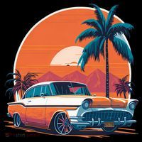 A Classic Car Parked In Front Coffee Mug thumb 5