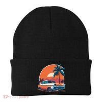 A Classic Car Parked In Front Beanie thumb 0