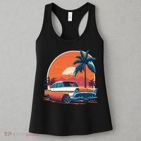 A Classic Car Parked In Front Women's Tank Top thumb 3
