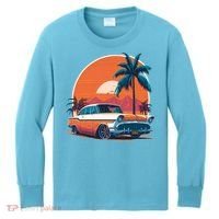 A Classic Car Parked In Front Kids Long Sleeve Shirt thumb 0